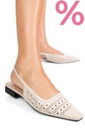 SANDALE BEJ PIELE NATURALA SSPN4010