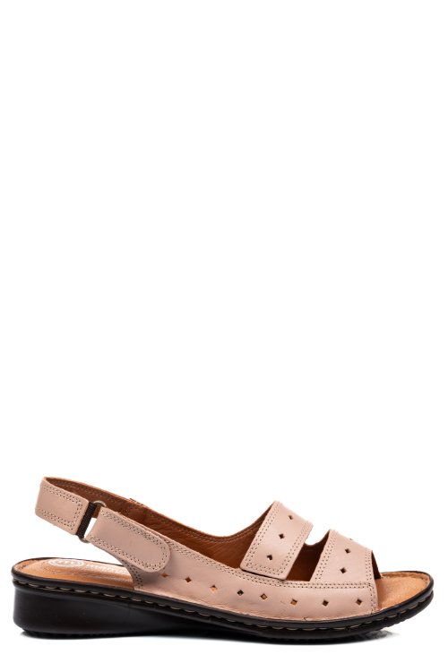 Sandale roz piele naturala 3pc526