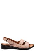 SANDALE ROZ PIELE NATURALA 3PC526