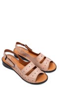 SANDALE ROZ PIELE NATURALA 3PC526