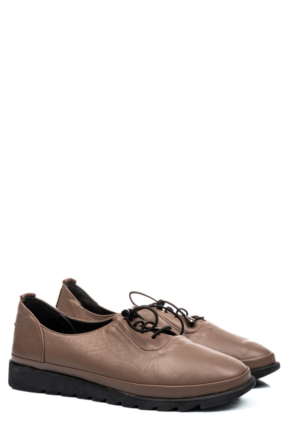 PANTOFI TAUPE PIELE NATURALA RPC04