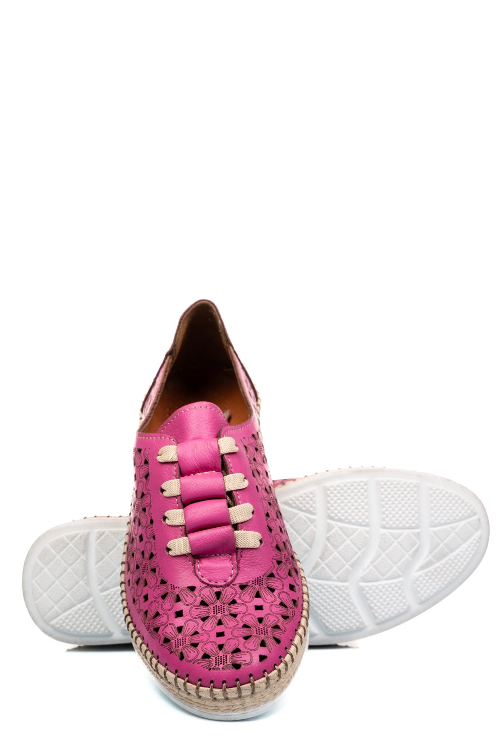 PANTOFI LILA PIELE NATURALA 1PC304