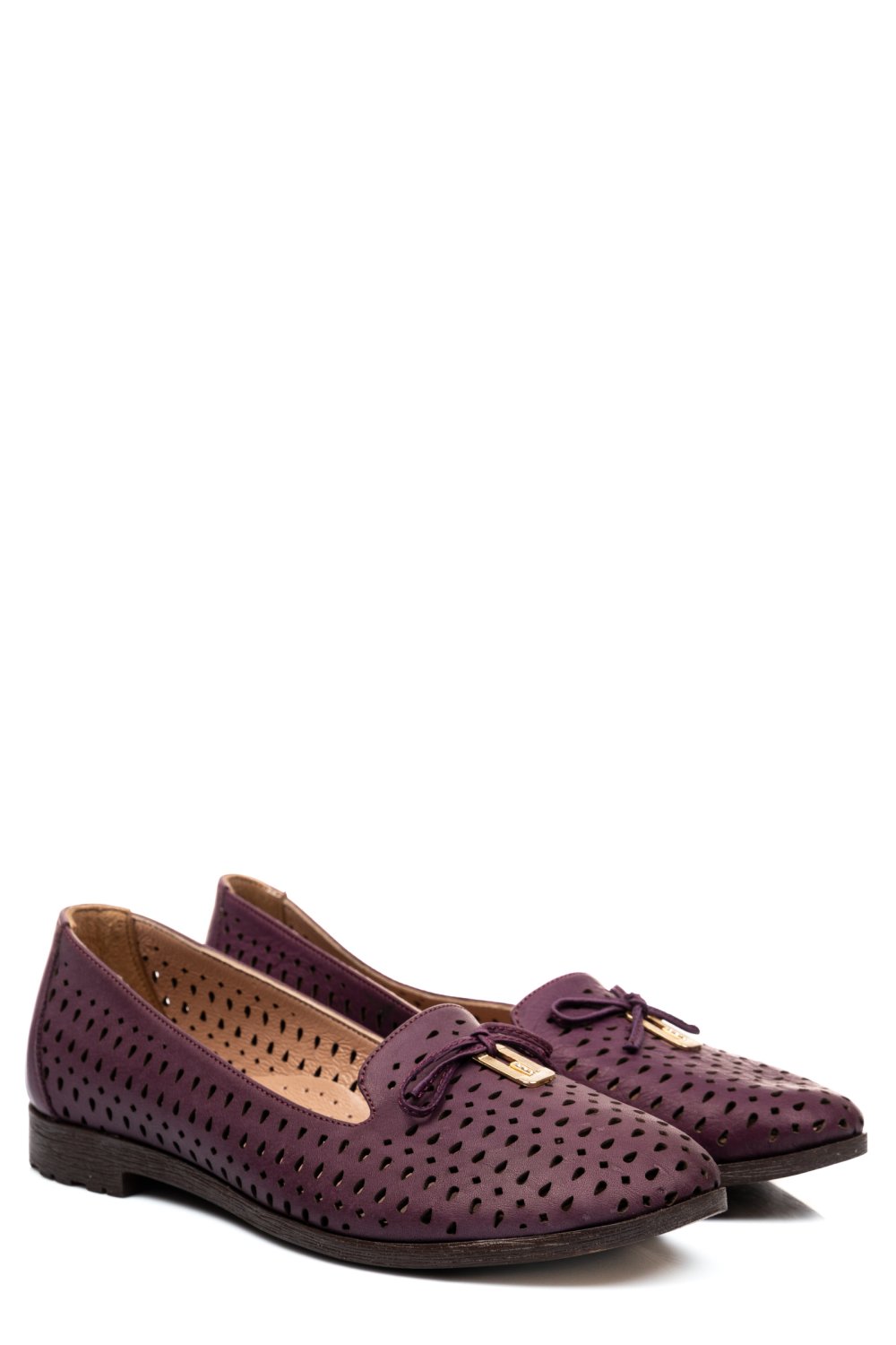 ESPADRILE MOV PIELE NATURALA 7PC2101