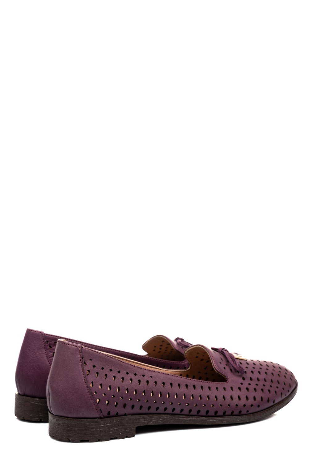 ESPADRILE MOV PIELE NATURALA 7PC2101
