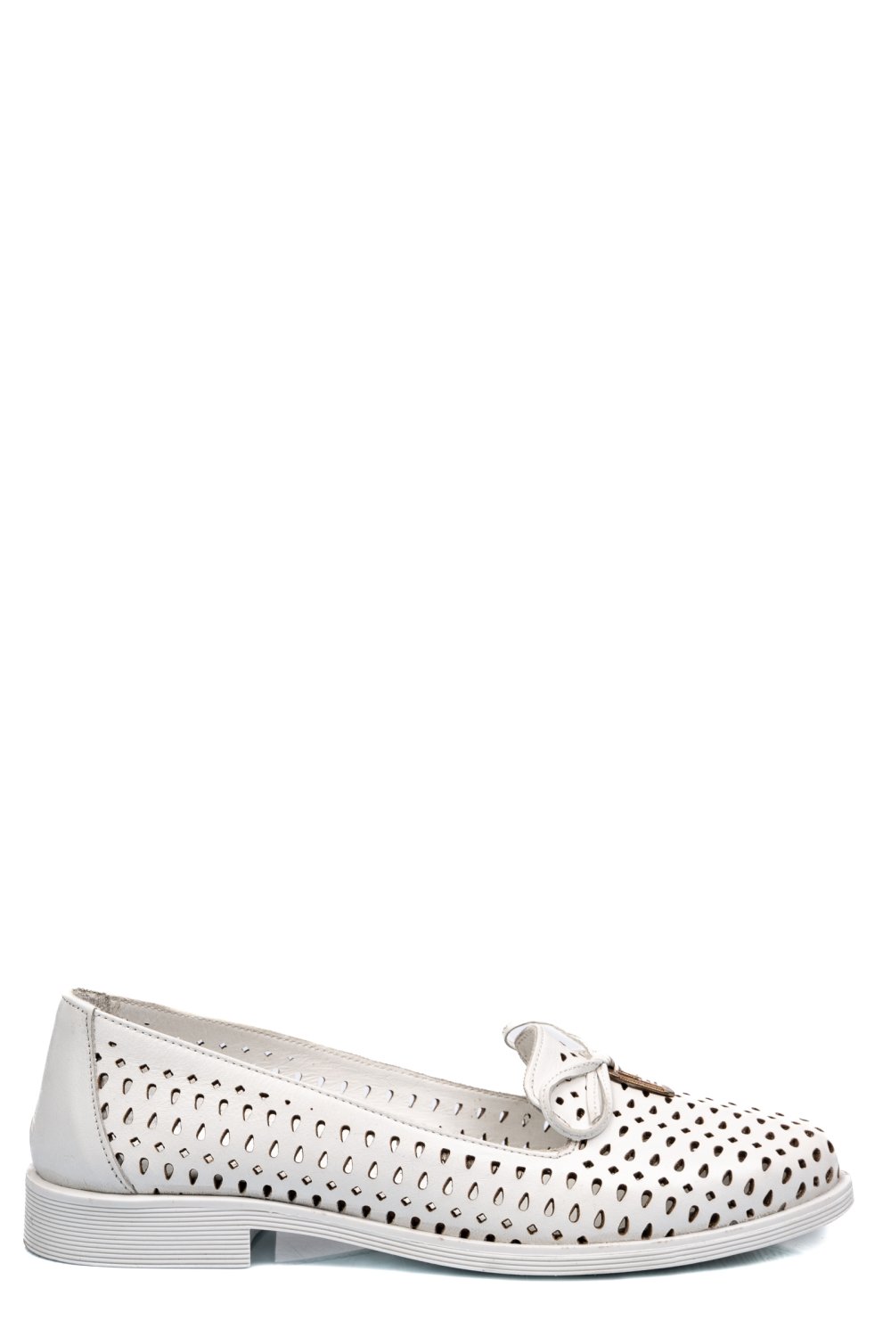 PANTOFI ALBI PIELE NATURALA 1PC120