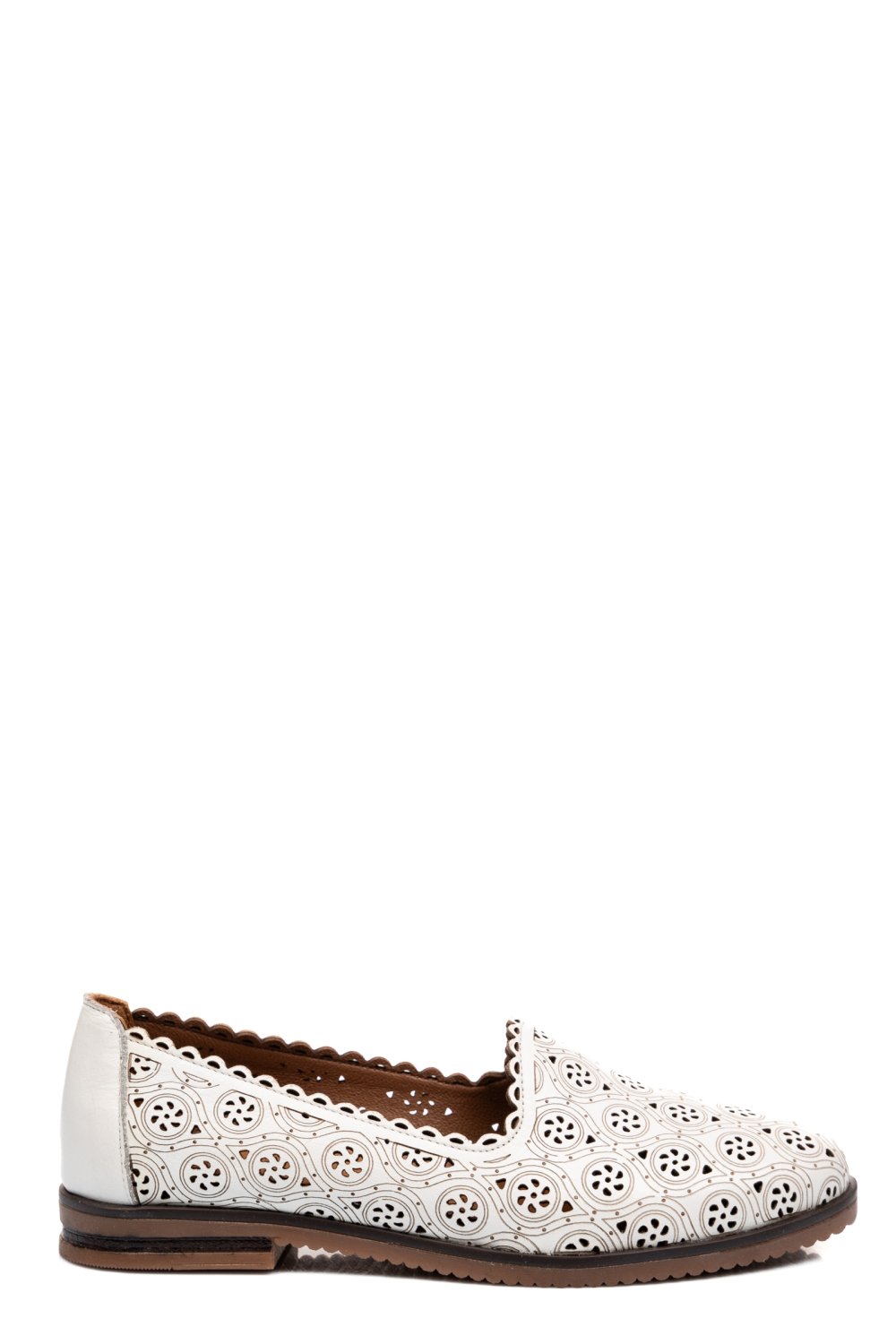 BALERINI ALBI PIELE NATURALA 2PC054