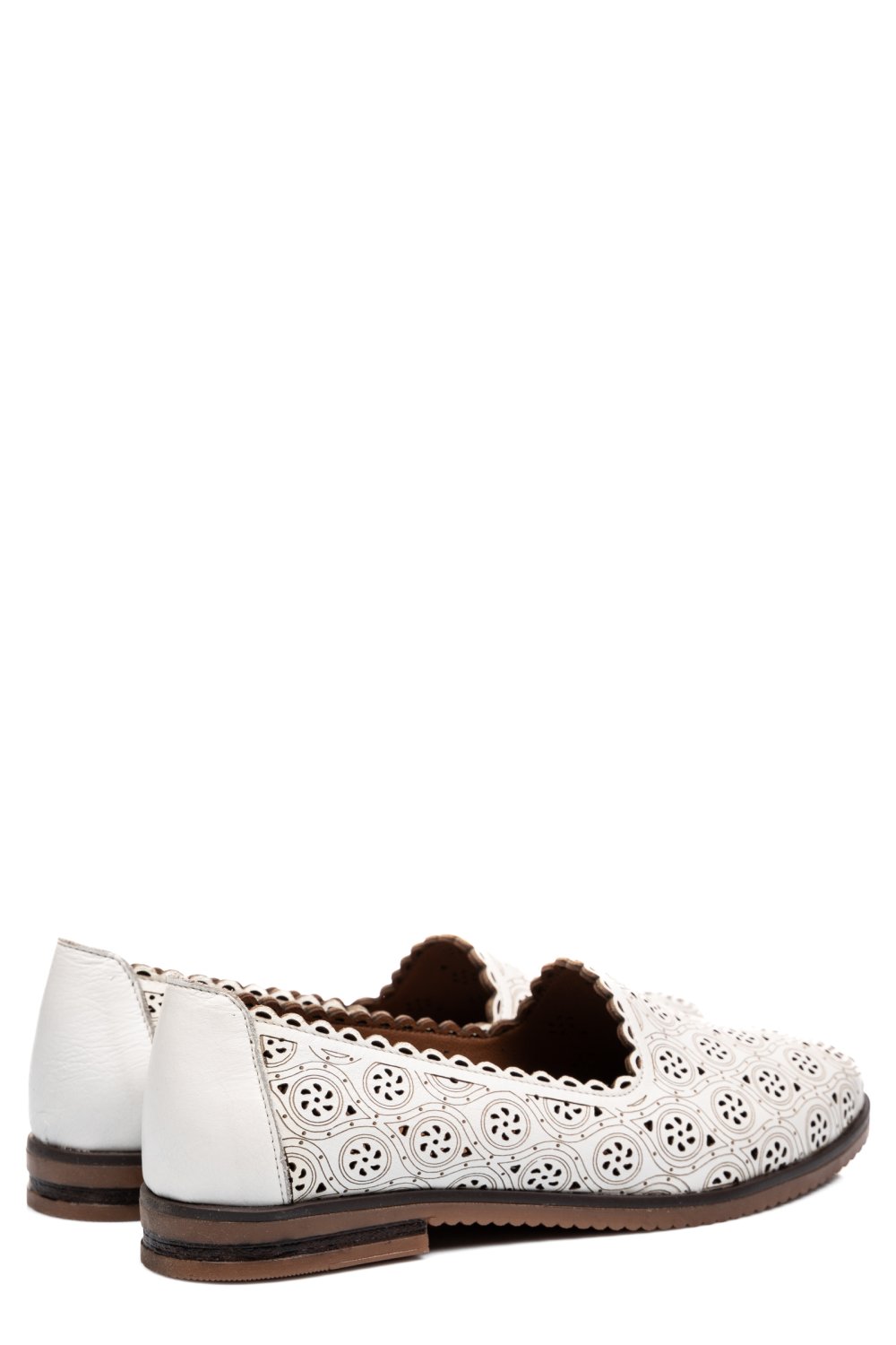 BALERINI ALBI PIELE NATURALA 2PC054