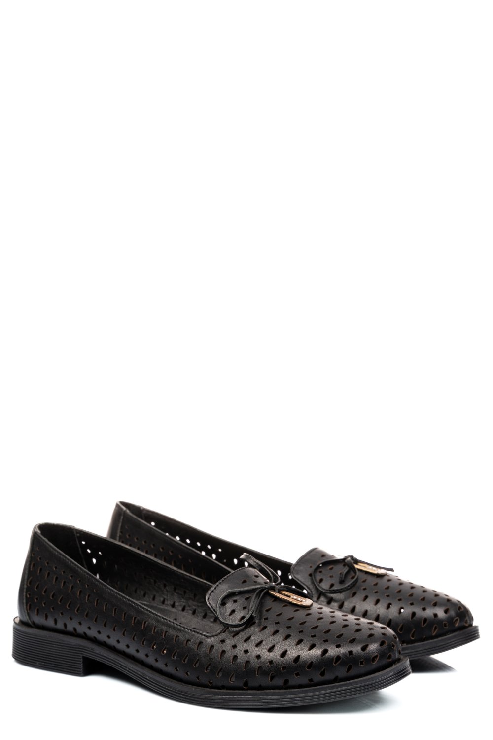 PANTOFI NEGRI PIELE NATURALA 1PC120
