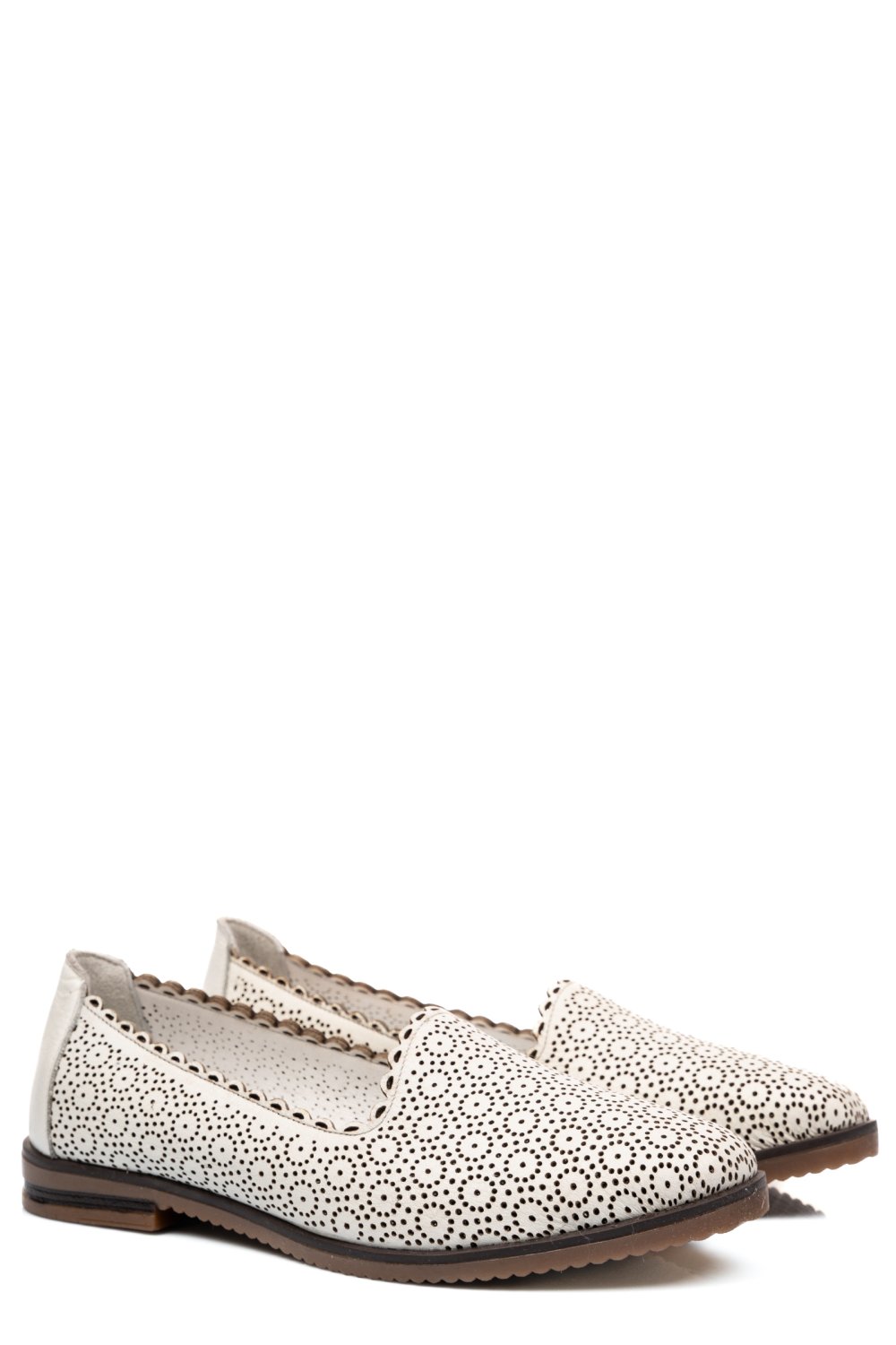 BALERINI ALBI PIELE NATURALA 2PC039