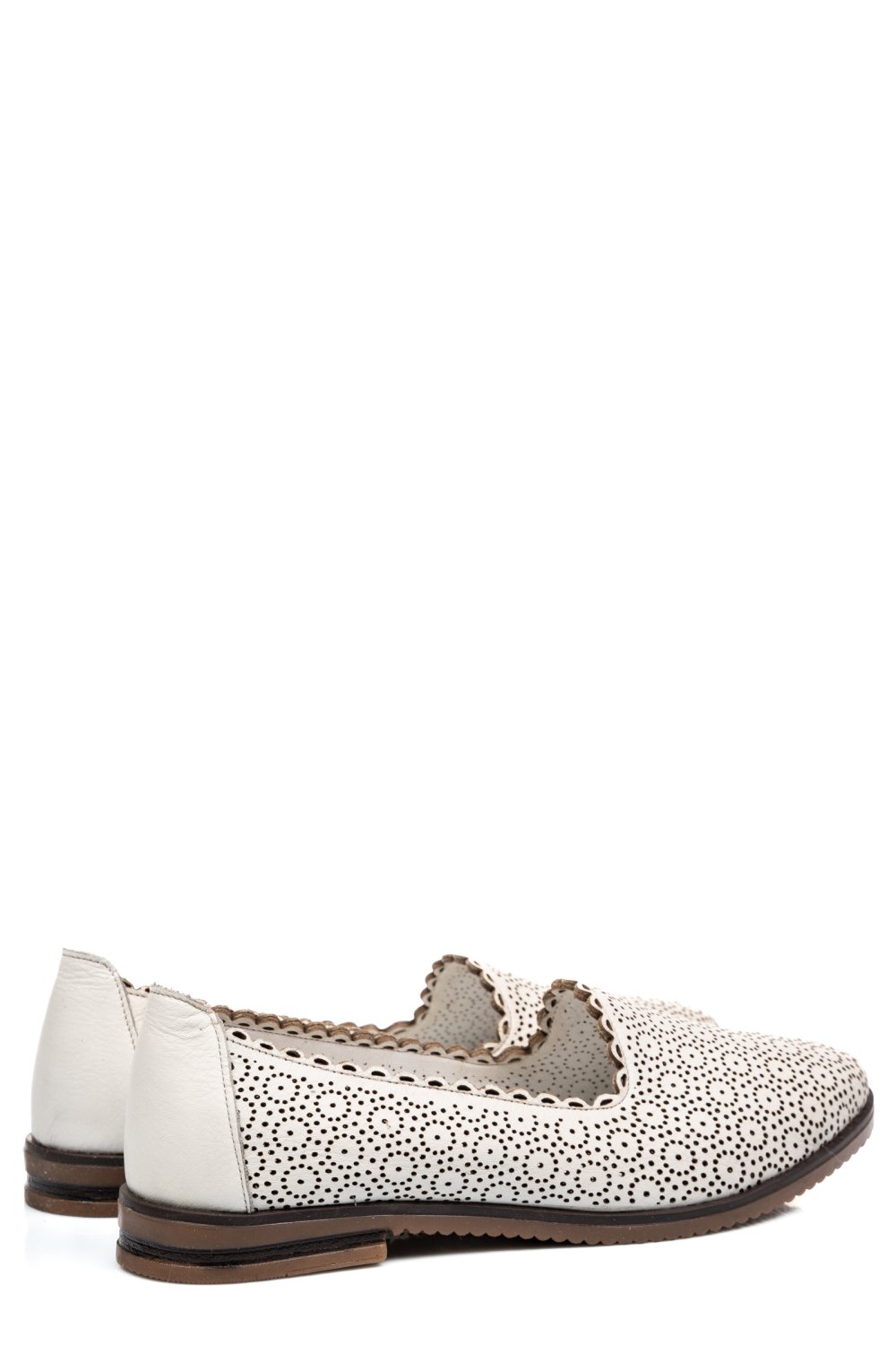 BALERINI ALBI PIELE NATURALA 2PC039