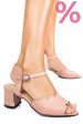 Sandale roz piele naturala 1s77582