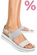 Sandale gri piele naturala 9192949