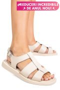 SANDALE BEJ PILE NATURALA TSP6030
