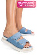 PAPUCI ALBASTRI PIELE NATURALA ASP771