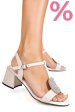 Sandale bej piele naturala tspn6415