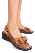 SANDALE MARO PIELE NATURALA 1PC072AKA