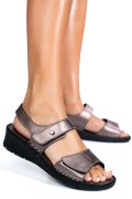 SANDALE PEWTER PIELE NATURALA 2S77132891