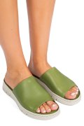 SANDALE GREEN PIELE NATURALA 1154304