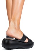 SANDALE NEGRE PIELE NATURALA MARLIA501
