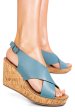 Sandale albastre piele naturala tps7701c425