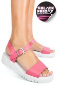 SANDALE ROZ PIELE NATURALA 6703661