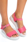 SANDALE ROZ PIELE NATURALA 6703661