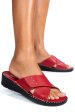 Papuci rosii piele naturala 2135352