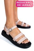 SANDALE ROZ PIELE NATURALA TSPN6512