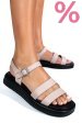 Sandale roz piele naturala tspn6512