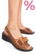Sandale maro piele naturala 1pc072aka