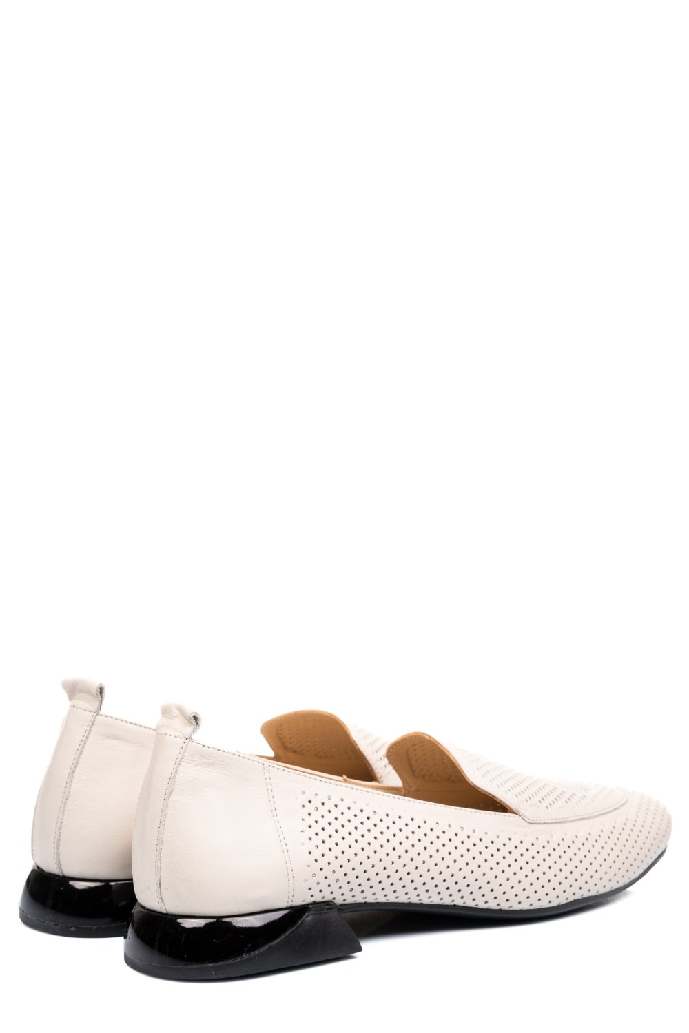 PANTOFI BEJ PIELE NATURALA 4PC6109