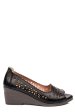Pantofi negri piele naturala apck082