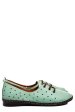 Pantofi turcoaz piele naturala 1pc422