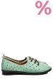 Pantofi turcoaz piele naturala 1pc422