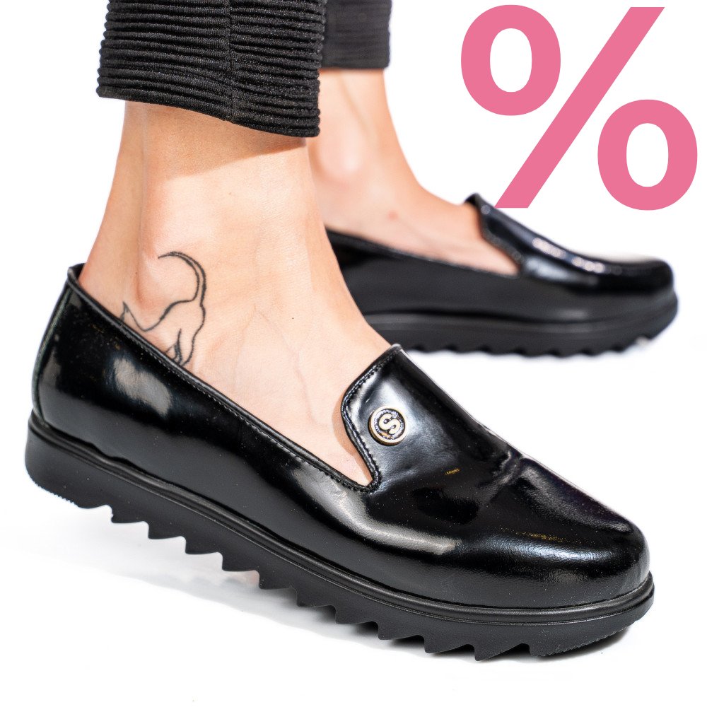 ESPADRILE NEGRE PIELE NATURALA MPC2
