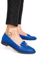 Espadrile albastre piele naturala 7pc2101