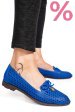 Espadrile albastre piele naturala 7pc2101