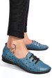 Pantofi albastri piele naturala 1pc422