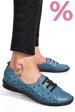 Pantofi albastri piele naturala 1pc422