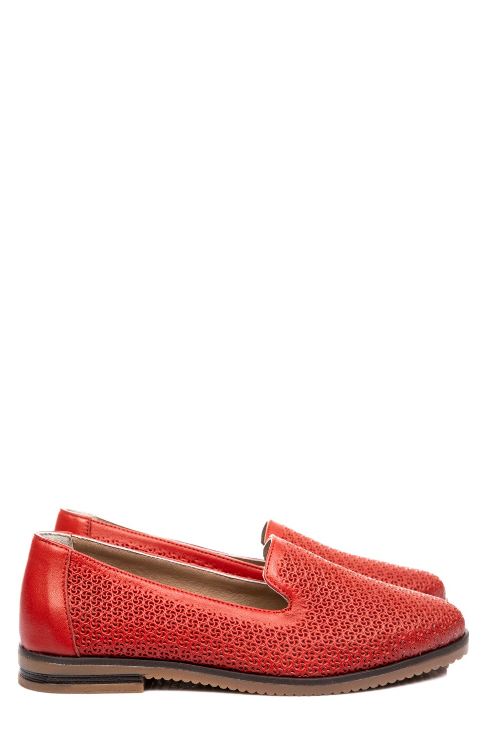 BALERINI ROSII PIELE NATURALA 2PC021AKA