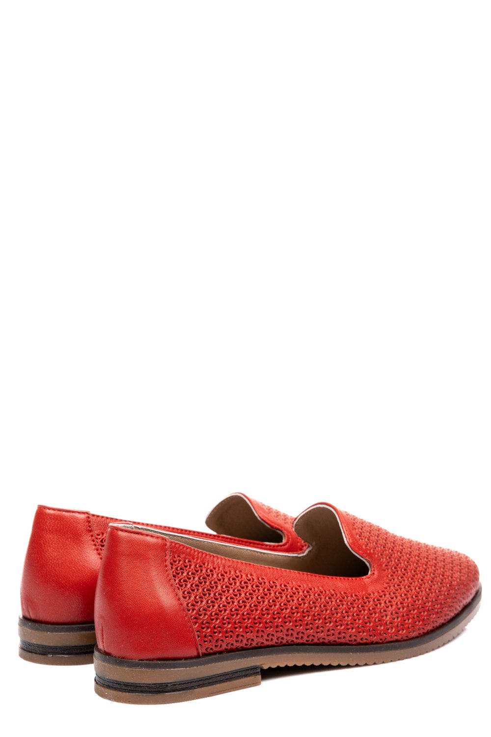 BALERINI ROSII PIELE NATURALA 2PC021AKA