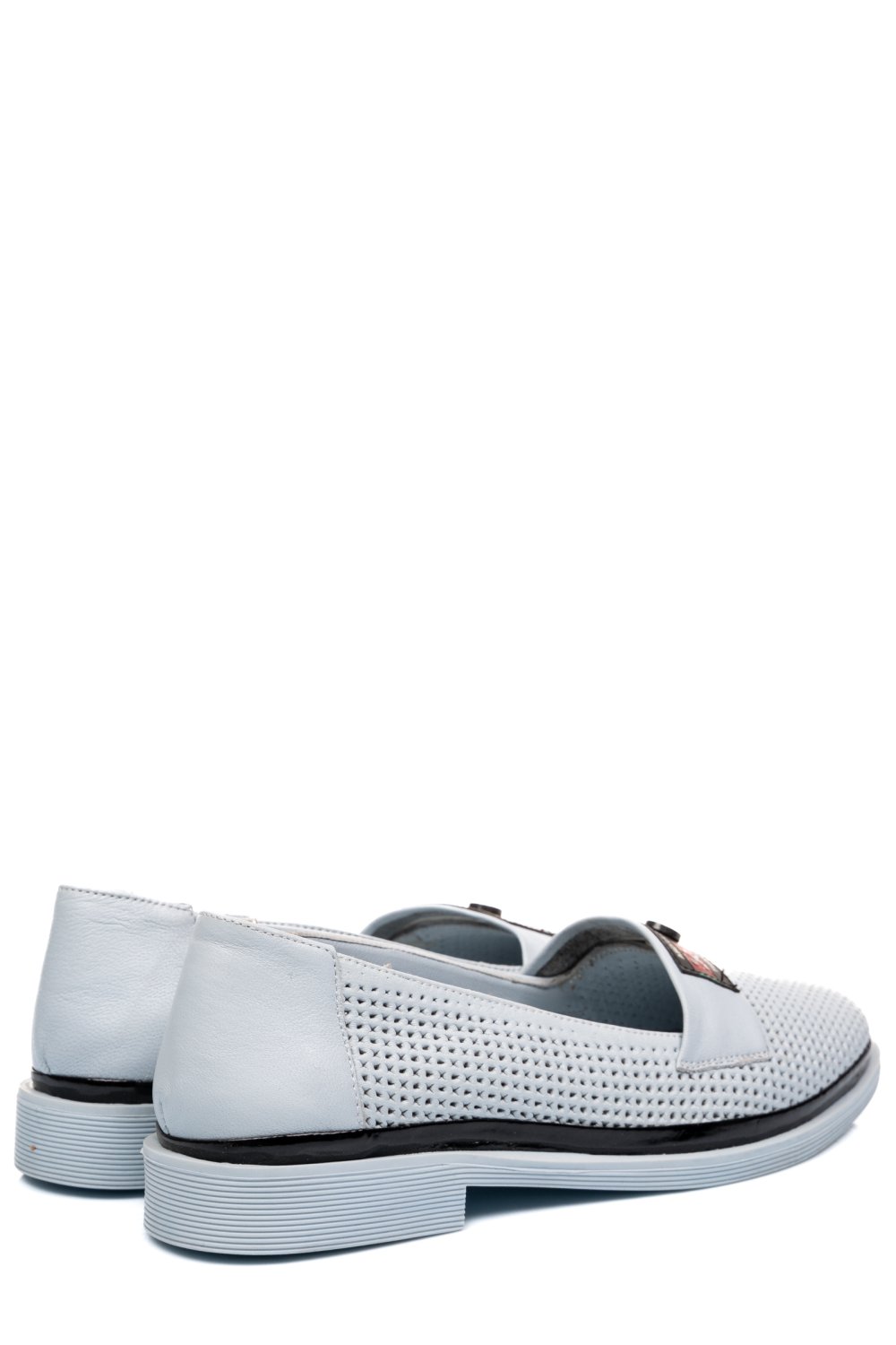 PANTOFI ALBASTRI PIELE NATURALA 1PC121