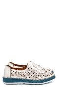 PANTOFI ALBI PIELE NATURALA 1PC304