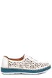 Pantofi albi piele naturala 1pc304