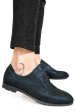 Pantofi bleumarin sidef piele naturala 0pc72