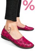 ESPADRILE FUCHSIA PIELE NATURALA 1PC947