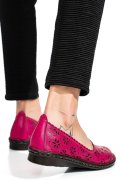 ESPADRILE FUCHSIA PIELE NATURALA 1PC947
