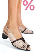 PANTOFI NUDE NEGRU PIELE NATURALA 3PC42