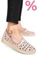 Espadrile roz piele naturala apckb01