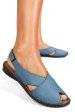 Sandale albastre piele naturala 1pc427